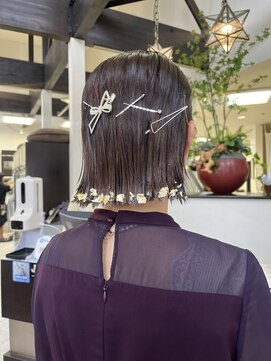 コレットヘア(Colette hair) タイトアレンジ/パーティヘア/お呼ばれ