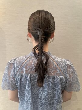 オブヘアージユウガオカ(Of HAIR Jiyugaoka) タイトアレンジ