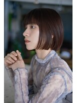 シエン 恵比寿(CIEN)&nbsp;切りっぱなしボブ/暖色カラー/タッセルボブ/顎ラインボブ