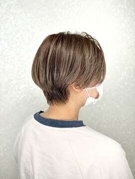 美容室 ハルミ ヘア リゾート 川口店(Harumi Hair Resort) 前髪/アンブレラカラー/こなれミディ/イメチェン/ウェーブパーマ