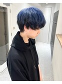 ニュアンスパーマ/韓国マッシュ/スパイキーショート/渋谷