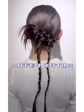 ヘアセット専門店 ナゴミ 渋谷店(nagomi) ツインお団子カチモリ