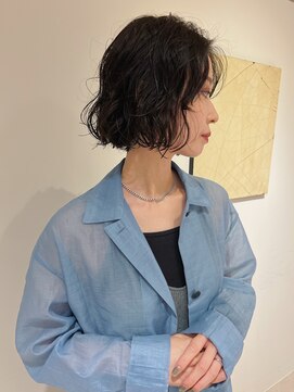 ユー セント(yew scent) ラフなパーマボブ