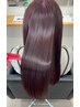 Cut＋オーガニックヤクジョ（薬除）カラー＋炭酸marrbスパ＋Aujua4stepTr