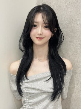 ジーナ 福岡天神(Zina) ハッシュカット/韓国ヘア/ロングレイヤー/Zina福岡天神