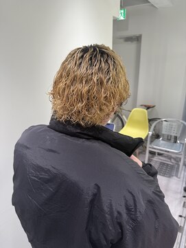 パーク バイ クリーム 大宮(PARK by CREAM) 【メンズ】波巻きスパイラルパーマ