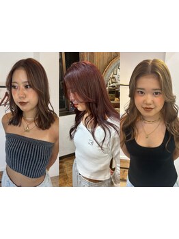 染めたてのカラーが長く続く『ロングステイカラー』が大好評!【ハイライト/ブリーチ/ハイトーン/髪質改善】