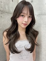 ロンド レア 天神大名店(Lond Le’a) 暗めカラー/デザインカラー/フェイスフレーミング/ミディアム