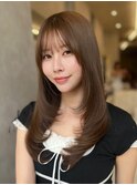 美髪ざくざくレイヤーハッシュカット表参道バタフライレイヤー