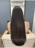 縮毛矯正＋髪質改善トリートメント