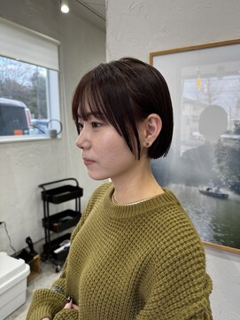 ヘアー バトン(hair vaton) ショートボブ