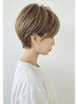 レウナ 外苑前(Reuna)&nbsp;大人可愛いショート　大人ショートボブ　耳かけ