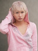 キイ ギンザ(k.e.y GINZA) メンズシャギーカット×ホワイトカラー