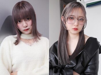 カシェル トウキョウ(Cashel Tokyo)の写真/周りと差がつくハイトーンカラー。ダメージを抑えた透明感ブリーチで、自分だけの個性を色で表現しよう◇