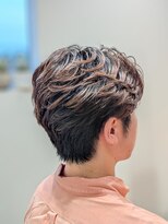 ウィスカーヘアー(whisker hair)&nbsp;フェザーパーマ