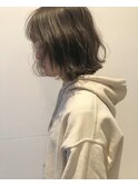 *透明感◎暗髪パールグレー*