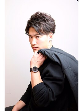 ヘアーフロス(HAIR FLOS) MEN'S HAIR☆かき上げバングショート