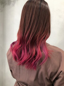 シャムオーツー 国分寺(CHAM:O2) Pink gradation