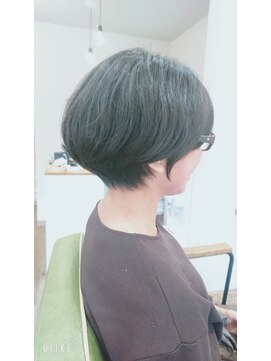 ミエル(miel) 【hair design miel】丸みショート