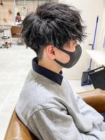 フレーム なんば店(FRAME) 【FRAME/難波/全席個室サロン】抜け感ショートマッシュ