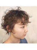 curly short
