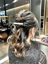 アイフィールアヴェダ 船堀店(i feel AVEDA)&nbsp;【中村】春人気☆クリップ1つで愛されハーフアップ