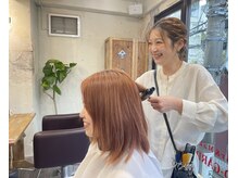 ～お仕上げ１～　乾かし方からブローやアイロン、ヘアアレンジの仕方まで親切丁寧にお伝えします♪吉祥寺