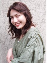 ノクターン 池袋(NOCTURNE)&nbsp;ニュアンスレイヤー　ロング　ナチュラルベージュ