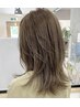 カット・全体カラー・ダメージ軽減トリートメント　￥8,700~ 