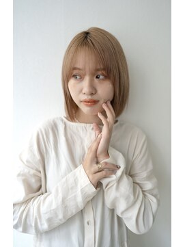 ジェム(GEM) ナチュラルベージュボブ