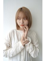 ジェム(GEM) ナチュラルベージュボブ