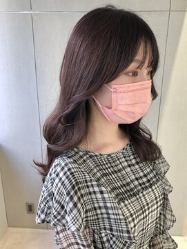 ルヴェール(Le Vert) 韓国風顔まわり × 艶ラベンダー