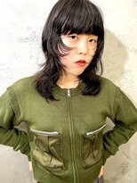 ノラ ヘアーサロン(NORA HAIR SALON)&nbsp;顔まわりレイヤーが印象のレイヤースタイル