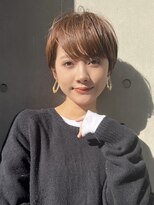 ロビー 表参道(ROBBY)&nbsp;分け目なしマッシュショート／表参道/30代40代50代