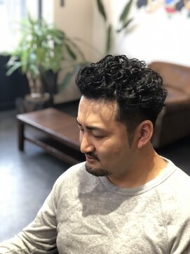 バロック(BAROCK) オールバックパーマ