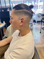 アイリーヘアデザイン(IRIE HAIR DESIGN) 【IRIE HAIR赤坂】スキンフェード×マンバン×フェードスタイル