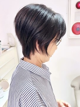 バブ バイネオリーブ(Bab by neolive) ハイレイヤー　ショートボブ　ミセス