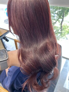 ネウィ 梅田(newi) pink brown color
