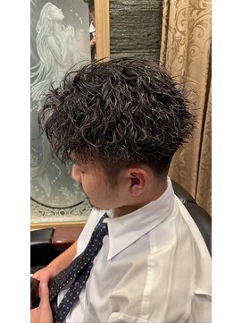 ヒロギンザ 青山店(HIRO GINZA) 波巻き/ハイライト/マッシュパーマ/ウルフ/フェード/束感