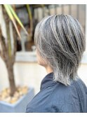 ハイライトでオシャレヘアー