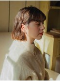 ゆるふわパーマボブト/20代/30代/40代/50代/岡山/表町