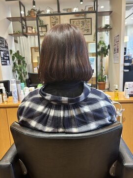 フレンズ 山鼻店(friend's) ブリーチなしピンクカラー