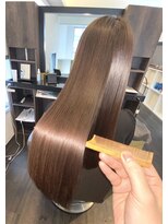 アールサロンプラスキャスパ 自由が丘(Rrsalon+CASPA) 《髪質改善》R.HASエクソソーム水素トリートメント+カラー