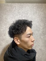 スピン 本八幡(SPIN)&nbsp;ベリーショート/ダークアッシュ/ニュアンスパーマ/韓国マッシュ