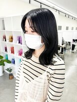 キートス 高知店(kiitos)&nbsp;ブリーチなし/深みグレージュ/暗染