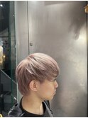 福岡 ブリーチ ベージュ グレージュ ダブルカラー ハイライト