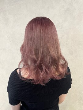 ミューバイケンジ(miu by KENJE) miu&橋本愛海　人気なピンクベージュカラー