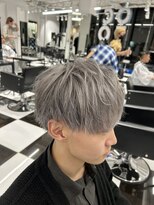 オーシャントーキョー(OCEAN TOKYO)&nbsp;メンズパーマツイスパ波巻きスパイラルマッシュセンターパート