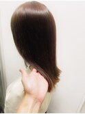 酸性ストレート髪質改善縮毛矯正白髪染めハイライト
