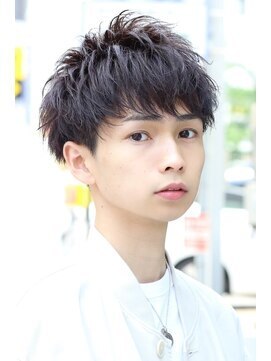 リップス レイ ギンザ(LIPPS Ray GINZA) ショートマッシュ刈り上げツーブロック刈上げ